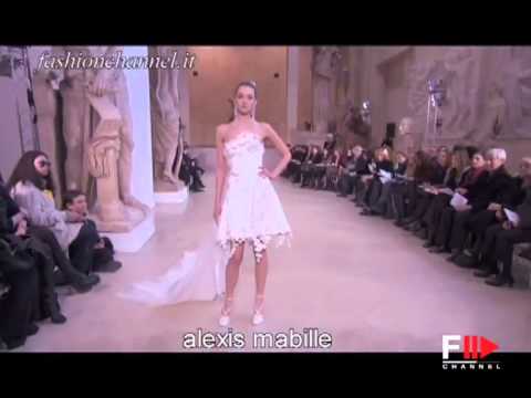 "Alexis Mabille" Spring Summer 2011 Bridalwear 1 of 2 Paris & Rome by FashionChannel