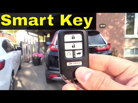 2017 Honda CR-V Smart Key Features And Tutorial