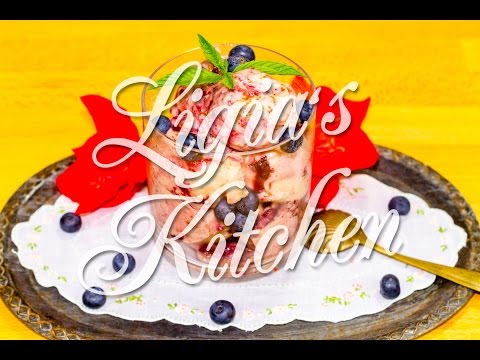 Cherry and banana ice cream - Ligia's Kitchen