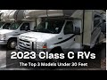 The Top 3 2023 Class C RVs Under 30 Feet In Length