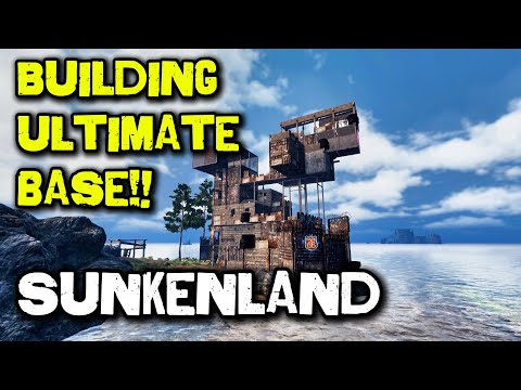 Building the Ultimate Ocean Fortress! – Sunkenland EP8