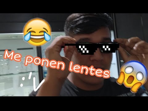 ME PONEN LENTES/vlog