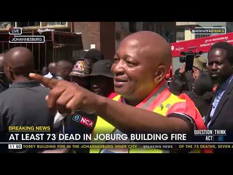 Joburg CBD Fire 'Amend the property law' Joburg Transport MMC Kenny Kunene