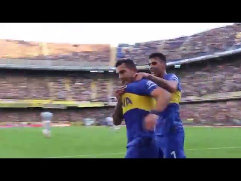 Desde Abajo Gol de Tevez  Boca 3   Rafaela 0  Fecha 9  Primera División 2016
