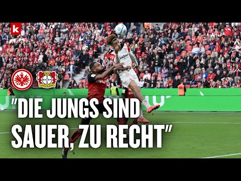 Toppmöller angefressen wegen Foul an Ekitiké: "Ein klarer Elfmeter" | Leverkusen - Frankfurt 2:1