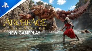 ARCHEAGE CHRONICLES All New Revealed Classes + Boss Fight | Huge OPEN WORLD RPG like Crimson Desert