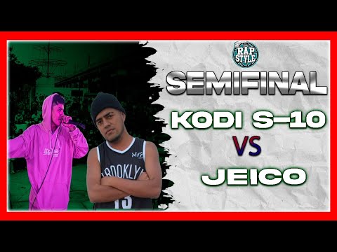 JEICO vs KODI -Semifinal- RAPSTYLE X FMS PERÚ - FECHA #1 (2022)