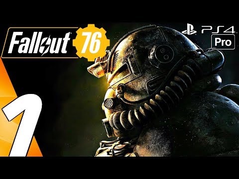 FALLOUT 76 - Gameplay Walkthrough Part 1 - Prologue (Full Game) PS4 PRO
