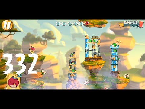 Angry Birds 2: level 332, 3Star
