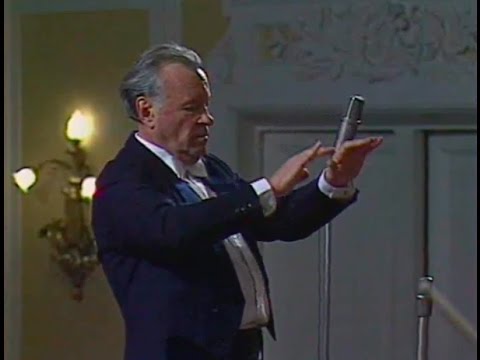Evgeny Svetlanov conducts Rachmaninoff Aleko - video 1989