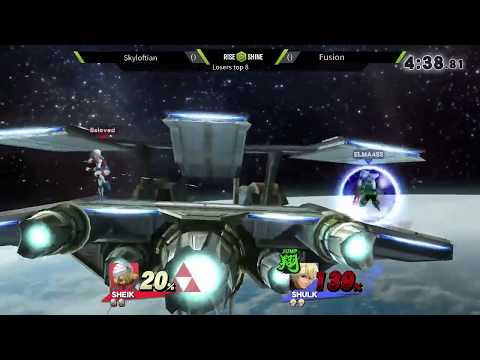 Rise and Shine 2018 Losers Top 8- Fusion (Shulk) vs Skyloftian (Sheik)
