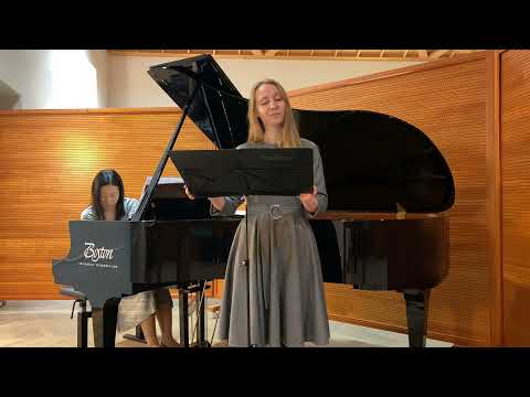 La Vojo (Jo Haazen, L.L. Zamenhof). Soprano: Ekaterina Krasko, Piano: Tomoko Aikawa