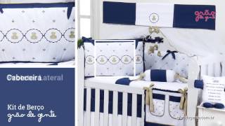 Kit Berço Elegance Teddy Marinho | Ref: 59035