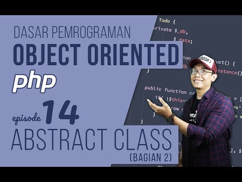 OOP DASAR pada PHP 14 Abstract Class bagian 2