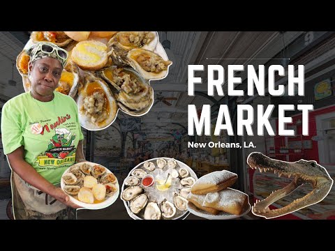 🇺🇸UP-SIDE-DOWN OYSTERS. “Good for your Libido.” I French Market, New Orleans, Louisiana.