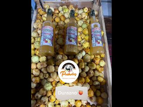 Disfruta del refrescante vino de durazno. 🍑