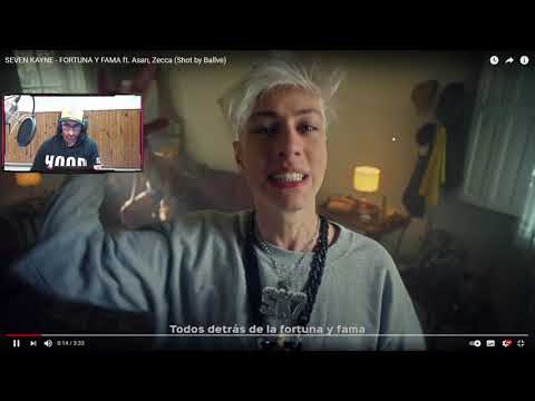 Video reacción a SEVEN KAYNE - FORTUNA Y FAMA ft. Asan, Zecca (Shot by Ballve)