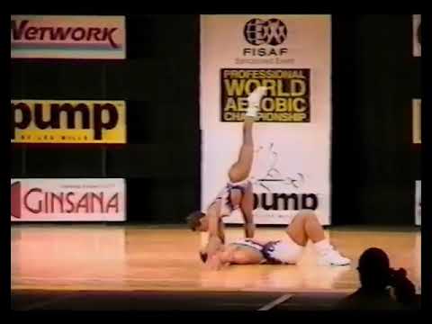 World aerobic championship 1997 Virginia Fiorini