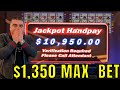 I Did Up To $1,350 Max Bets On High Limit Slots