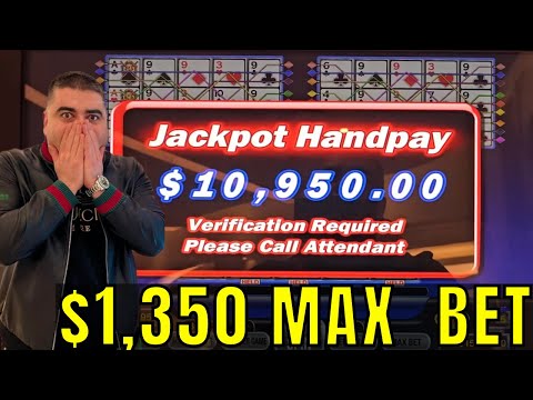 I Did Up To $1,350 Max Bets On High Limit Slots