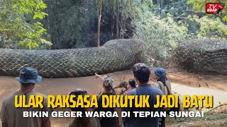 Download lagu Terungkap‼️ Misteri di Balik Penampakan Ular Raksasa Jadi Batu Yang Ditemukan di Tepian Sungai... mp3