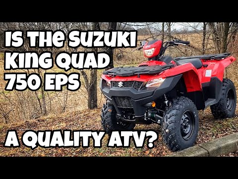 2022 Suzuki King Quad 750 Power Steering - Walk Around