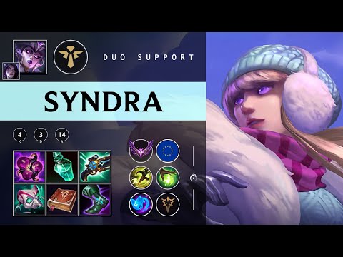 Syndra Support vs Rakan - EUW Master Patch 25.24