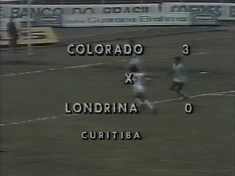 Colorado 3 x 0 Londrina | Campeonato Paranaense 1980