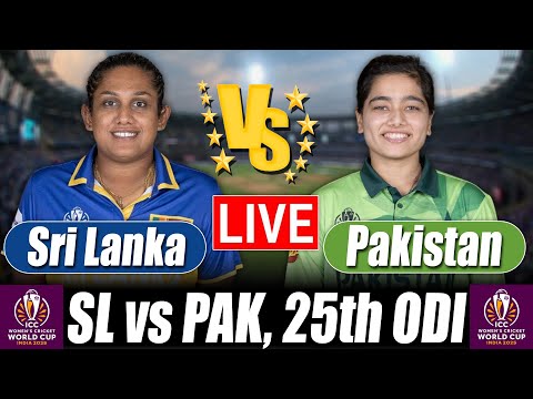 Women World Cup 2025 | Sri Lanka W vs Pakistan W 25th ODI Score Commentary & Cricket Analysis