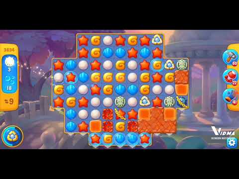 Fishdom. 3634 level no boosters and diamonds