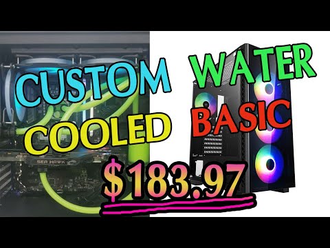 Custom water cooling PC guide for beginners. WATER COOLED BASIC !!!