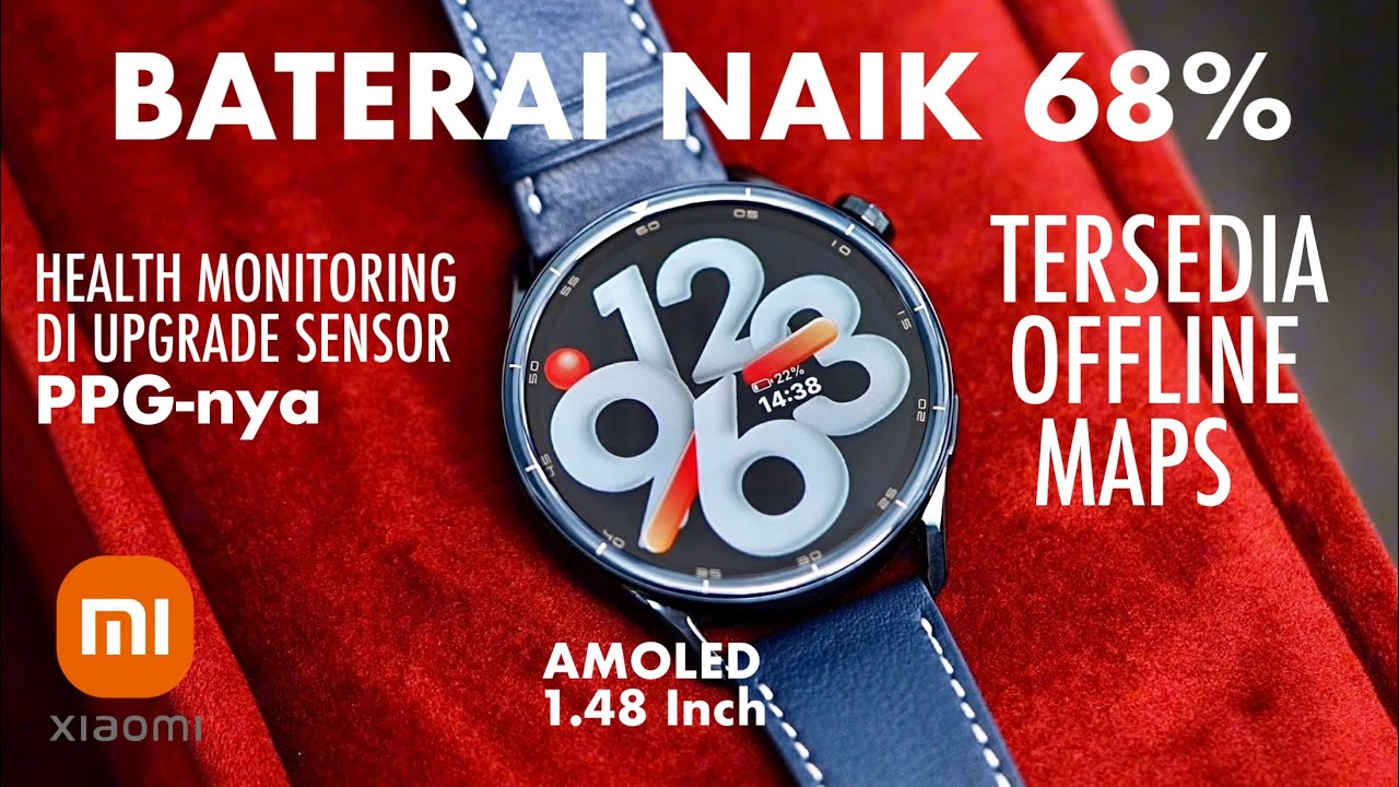 2jtan.. Bisa Dipake Berhari-Hari! Xiaomi Watch S5 46mm Baterai Lebih Besar