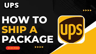 How to Ship a Package on UPS !