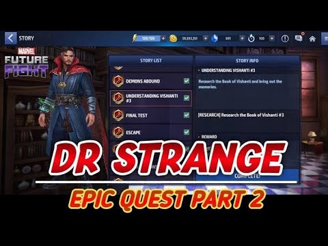 Dr.Strange | Epic Quset | Complete |Marvel Future Fight 2022