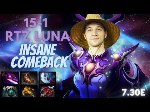 ARTEEZY LUNA  [7.30e] DOTA 2 CARRY GAMEPLAY