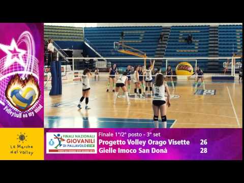 Finale Nazionale U14F | Finale 1°-2° posto | 3° set