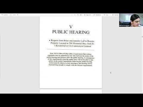 3-9-2021 Regular Town Council Meeting Zoom Recording