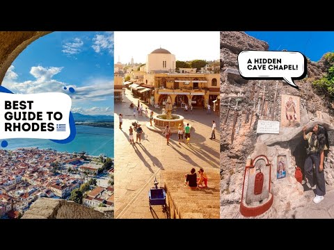 What to EAT, SEE and DO in RHODES, Greece 🇬🇷 Exploring Greek Islands!