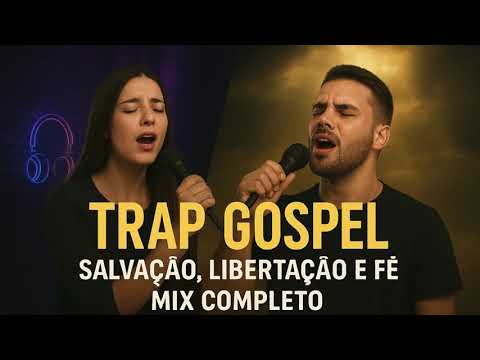 Mix Trap Gospel - Salvação, Libertação e Fé | Voz Feminina e Masculina (10 Faixas Inéditas)