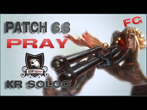ROX PraY | Jhin ADC | Patch 6.6 | KR SoloQ | Full game