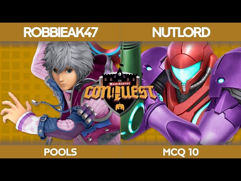 Manchester Conquest 10 - RobbieAK47 (Shulk) vs NUTLORD (Samus) - Pools