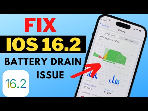 iOS 16.2 Battery Draining Issue On iPhone!! How To Fix iOS 16.2 Update Battery Draining Fast iPhone