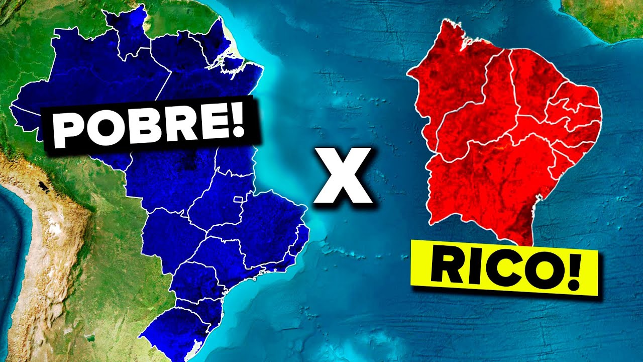 E se o NORDESTE separasse do BRASIL? Quem Perderia?