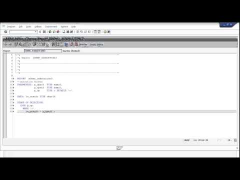 How to create ALV with OOPS | Free SAP ABAP Training Video Part 2