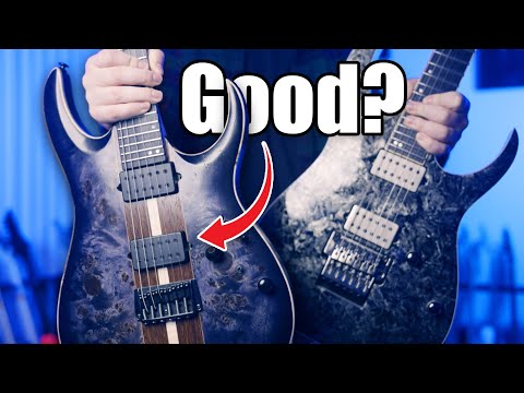 DiMarzio Fusion Edge Pickups Compared: Ibanez RG5320 vs RGA21P1PB