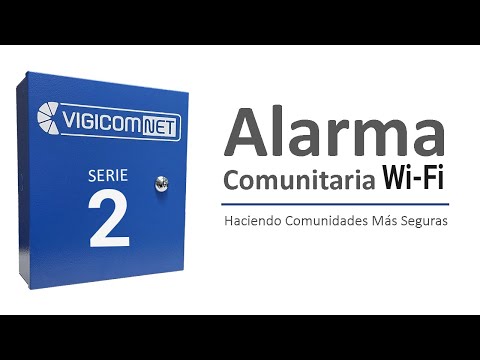 Capacitacion Alarma Vigicom Alarma Comunitaria GSM Vecinal