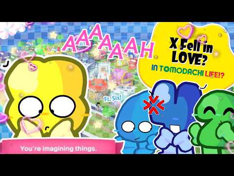 BFDI: X Falls IN LOVE in Tomodachi Life?! Ft. Six! (BFDI Animation)
