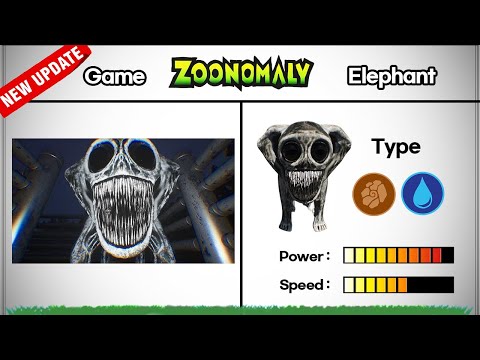 Zoonomaly ALL Characters Book & Power Comparison (Updated)