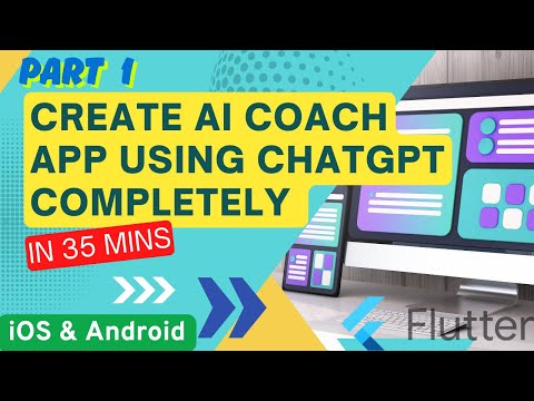 Creating an AI Coach App Using Only ChatGPT – Part 1: Flutter Setup