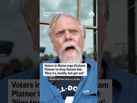 Voters in Maine urge Graham Platner to drop Senate bid